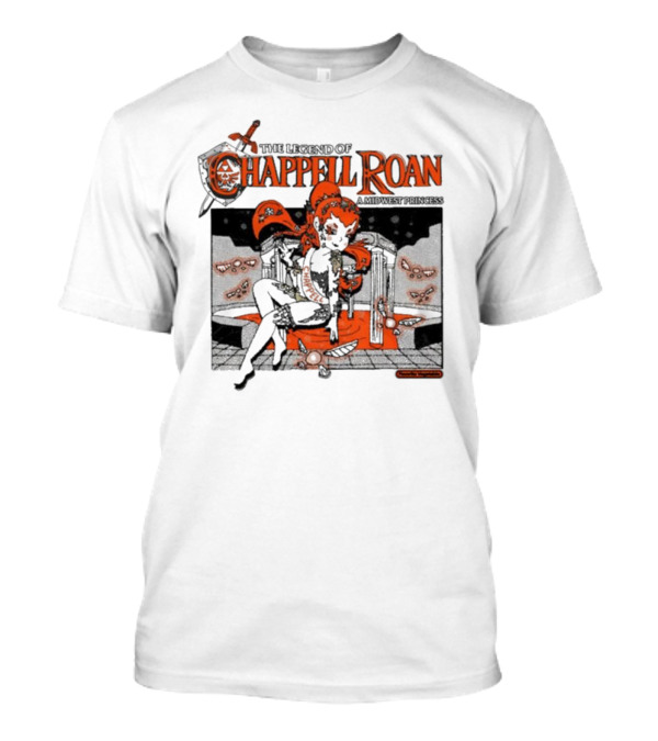 The Legend Of Chappell Roan A Midwest Princess Mysterious Enchantress Throne Scene T-Shirt