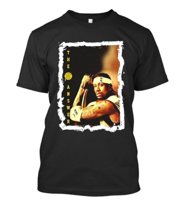 Allen Iverson The Answer Basketball Legend T-Shirt