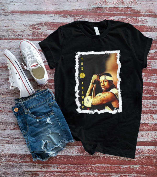 Allen Iverson The Answer Basketball Legend T-Shirt
