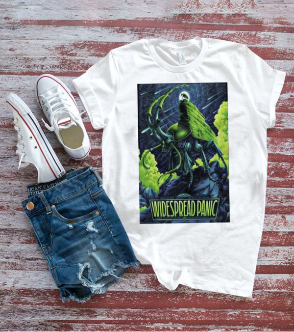 Widespread Panic June 21-23 2024 Red Rocks Amphitheatre Morrison CO Insect Creature And Rider T-Shirt