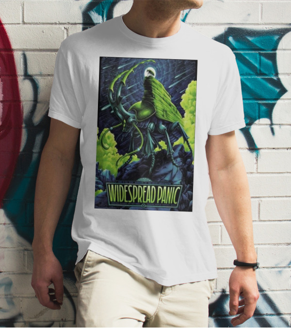 Widespread Panic June 21-23 2024 Red Rocks Amphitheatre Morrison CO Insect Creature And Rider T-Shirt