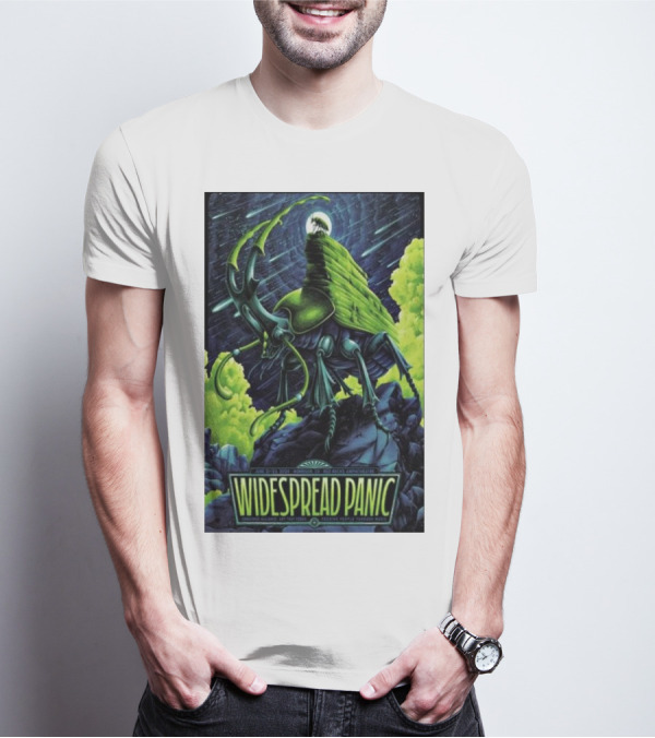 Widespread Panic June 21-23 2024 Red Rocks Amphitheatre Morrison CO Insect Creature And Rider T-Shirt