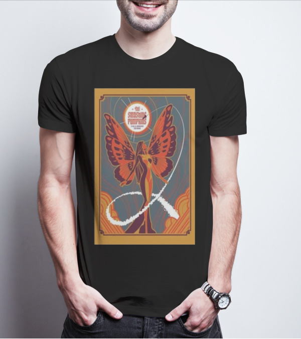The Smashing Pumpkins June 21 2024 Hannover Germany Butterfly Angel T-Shirt