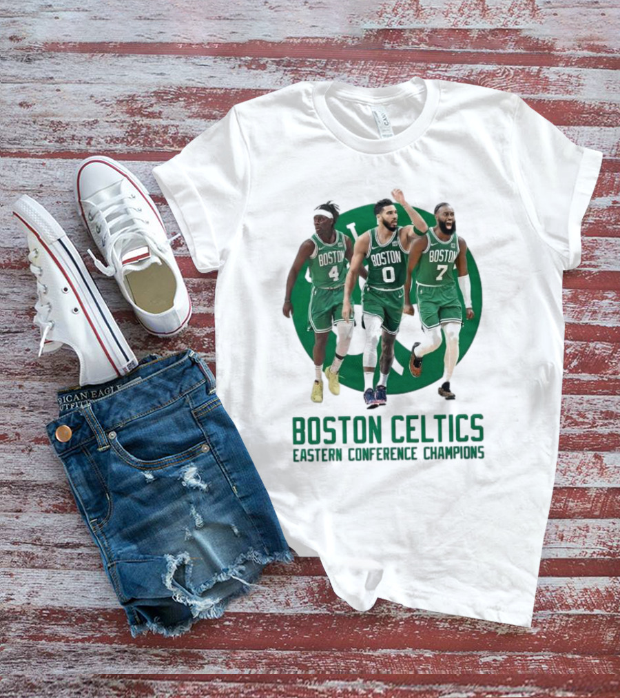 Boston Celtics Eastern Conference Champions 2024 Players T-Shirt