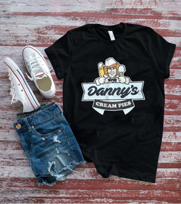 Danny Duncan Danny's Cream Pies Ice Cream Character T-Shirt