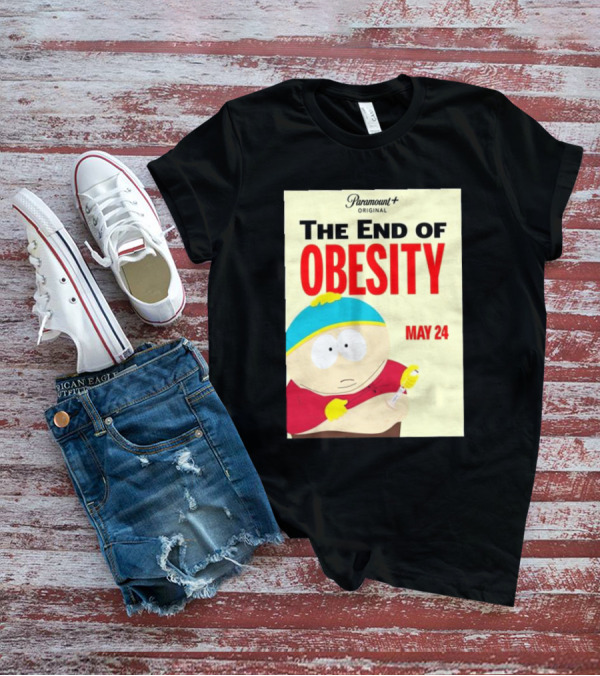 Paramount Original The End Of Obesity May 24 Featuring Iconic Cartoon Character T-Shirt
