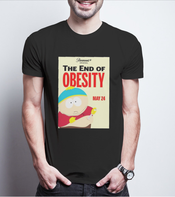 Paramount Original The End Of Obesity May 24 Featuring Iconic Cartoon Character T-Shirt