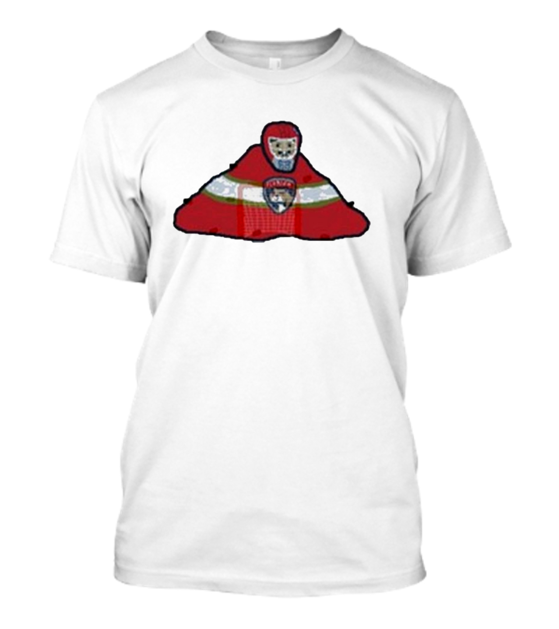 Florida Panthers Hockey Blob Sergei Bobrovsky T-Shirt