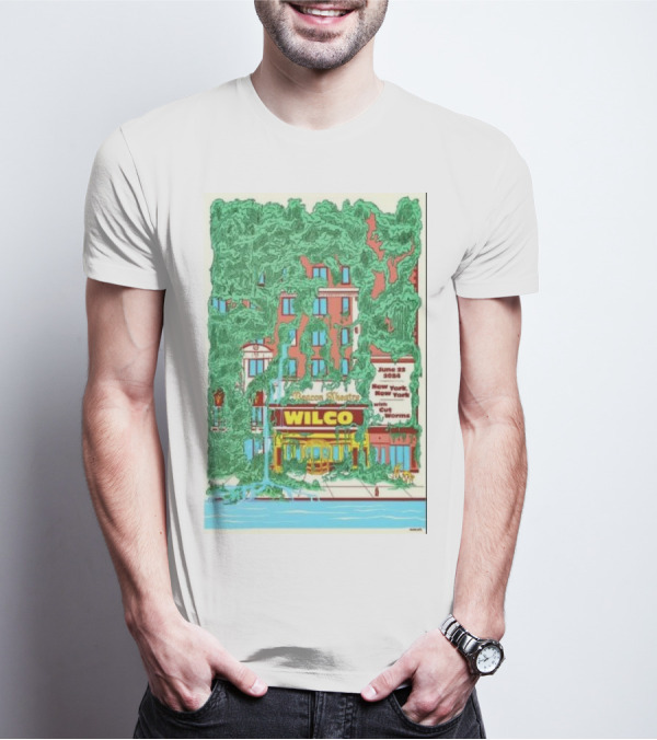 Wilco Beacon Theatre New York NY June 22 2024 Cruel Country The War On Drugs T-Shirt
