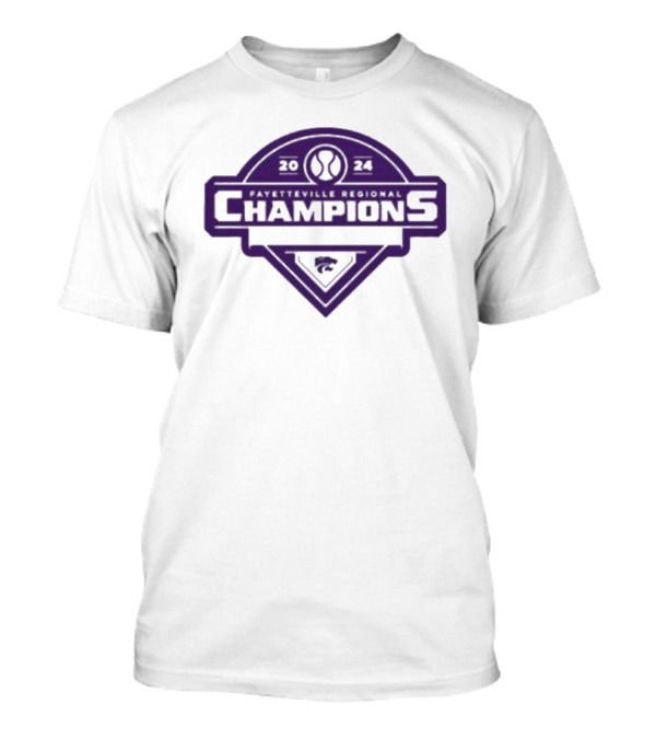 Kansas State Baseball 2024 Fayetteville Regional Champions T-Shirt