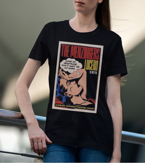 The Menzingers Lucero Madrid Theatre KCMO Come On Heartache June 26 T-Shirt