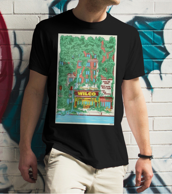 Wilco Live At Beacon Theatre New York NY June 22 2024 With The Warm Ears T-Shirt