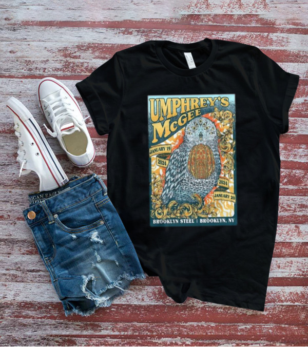 Umphrey’s McGee January 19-20 2024 Brooklyn Steel Brooklyn NY T-Shirt
