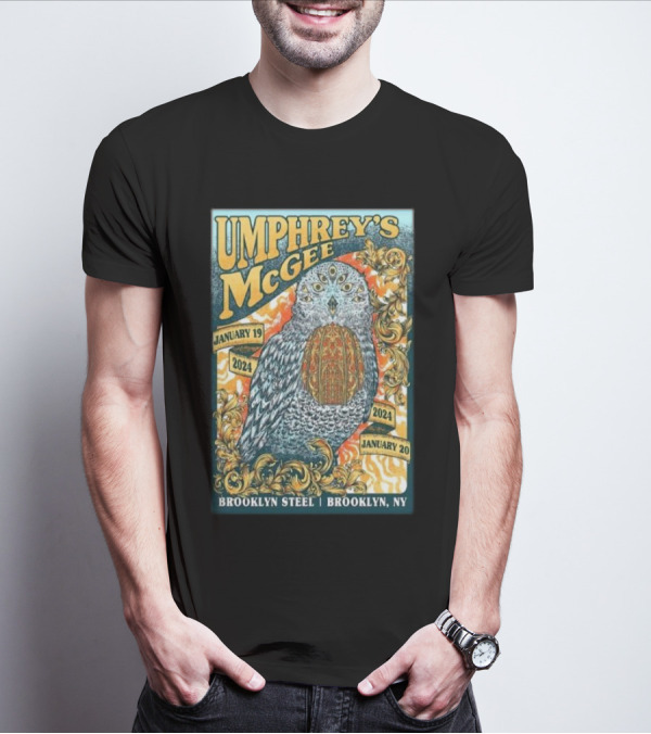 Umphrey’s McGee January 19-20 2024 Brooklyn Steel Brooklyn NY T-Shirt