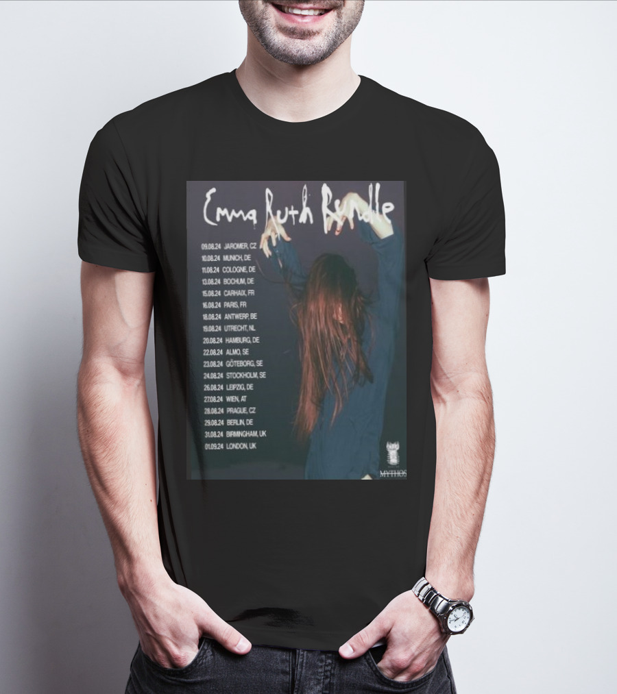 Emma Ruth Rundle 2024 European Tour Dates Mythos London Prague Berlin T-Shirt