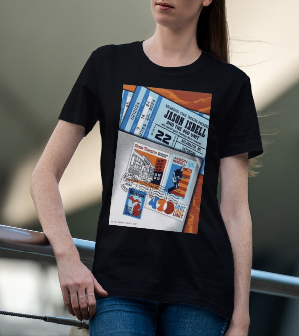 Kalamazoo State Theatre Jason Isbell And The 400 Unit June 22 2024 Special Guest S.G. Goodman T-Shirt
