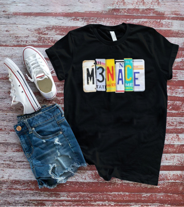 Kanel Joseph 2024 M3NACE License Plate T-Shirt