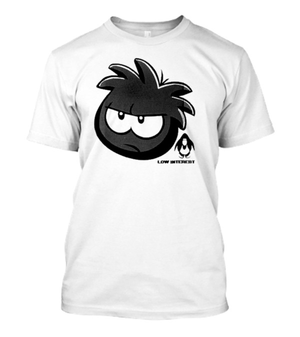 Club Penguin Low Interest Grumpy Puffle With Penguin T-Shirt