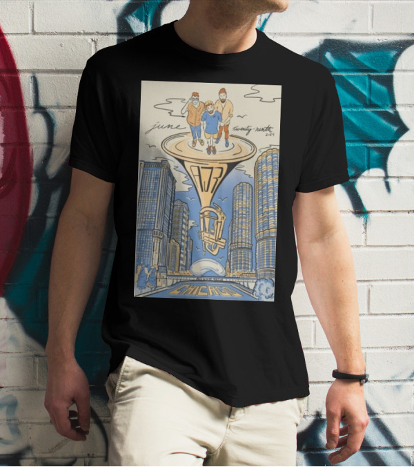 June Twenty-Ninth 2024 AJR In Chicago At Allstate Arena T-Shirt