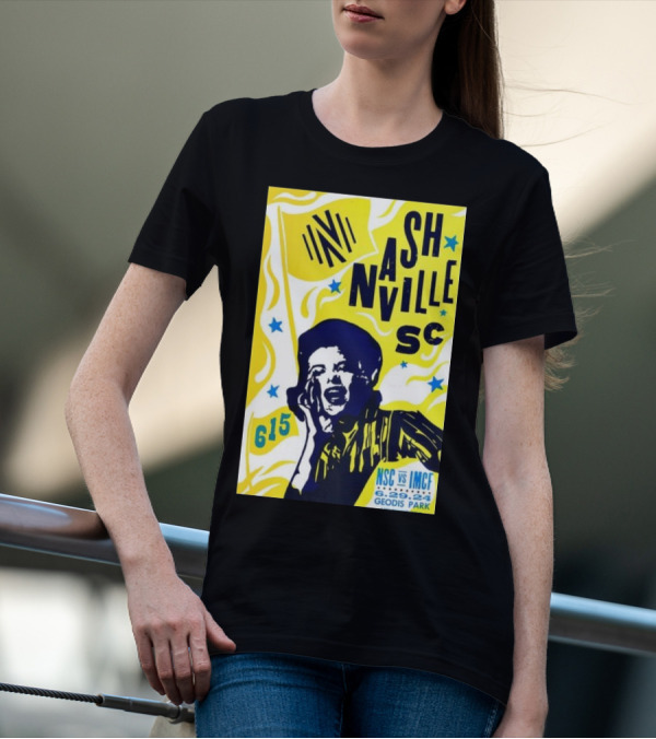 NSC Vs IMCF Geodis Park Nashville June 29 2024 6/15 Nashville SC T-Shirt