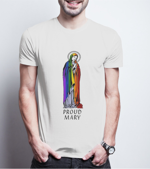 Proud Mary With Rainbow Pride Flag Colors T-Shirt