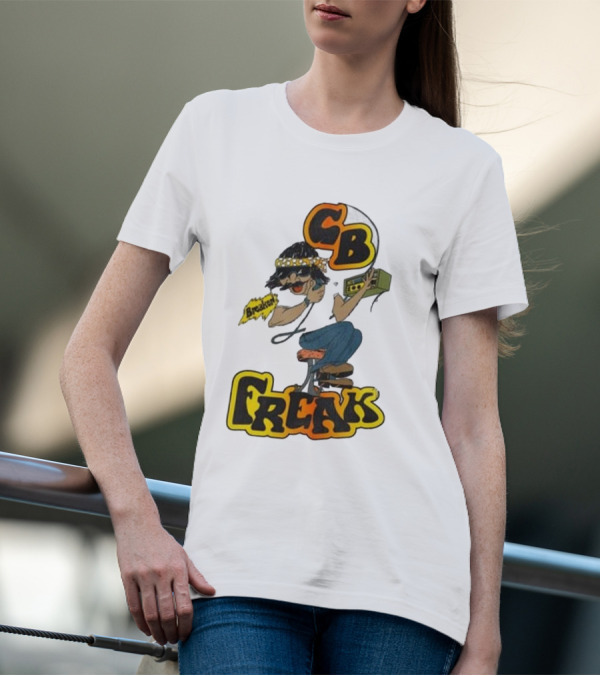 CB FREAK Breaker Trucker CB Radio Enthusiast T-Shirt