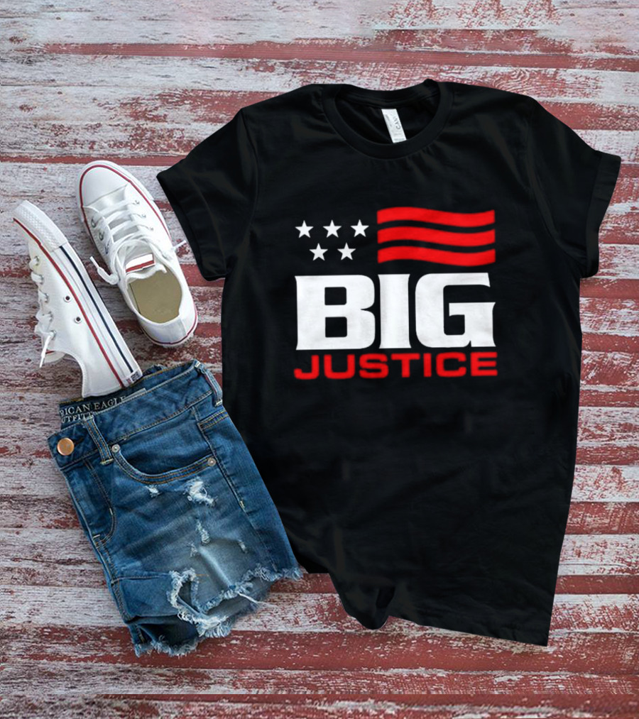 BIG JUSTICE American Flag T-Shirt