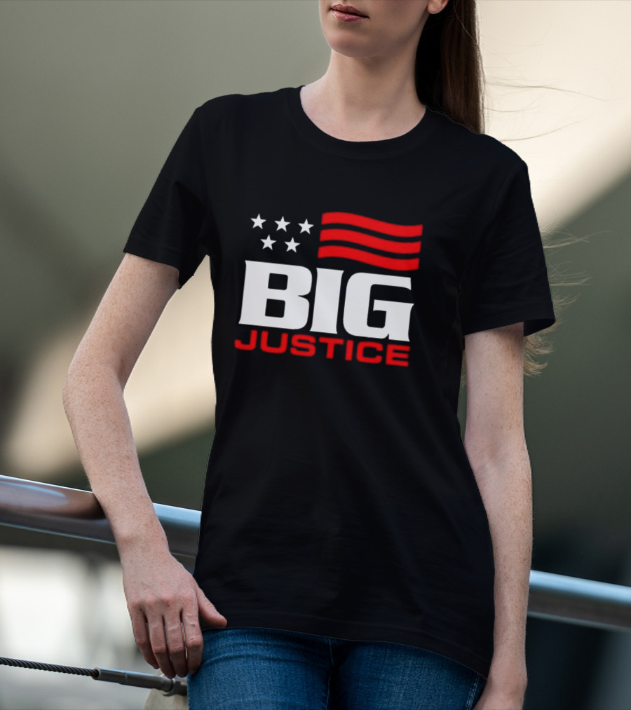 BIG JUSTICE American Flag T-Shirt