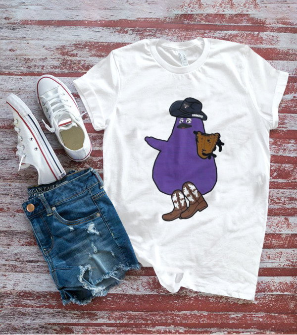 Grimace All Star Game Lfgm 2024 Cowboy Boots Baseball Glove T-Shirt