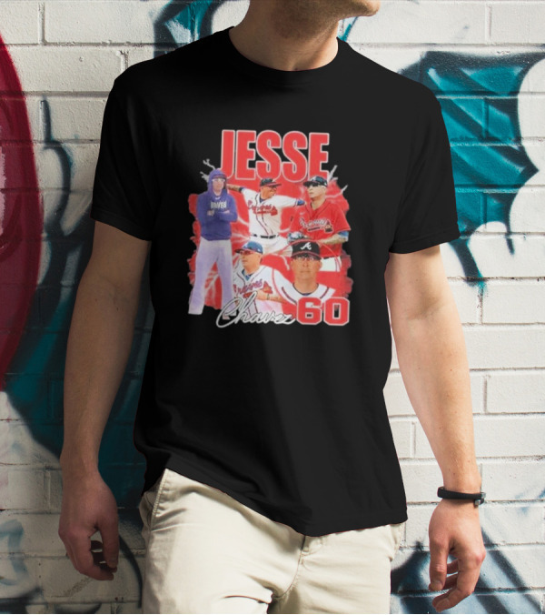 Braves Jesse Chavez 60 T-Shirt
