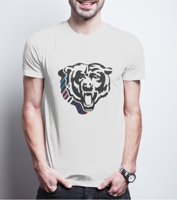 Chicago Bears Pride Month 2024 Football T-Shirt