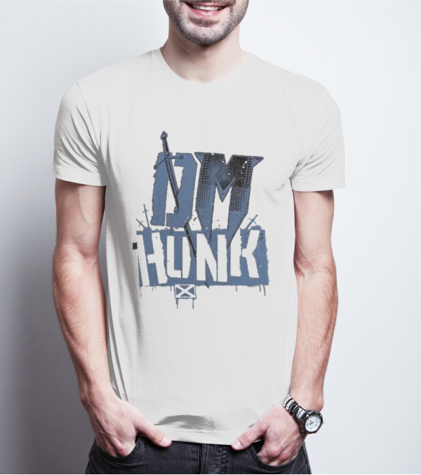DM Hunk Sword Elements Drew Mcintyre Ringer T-Shirt