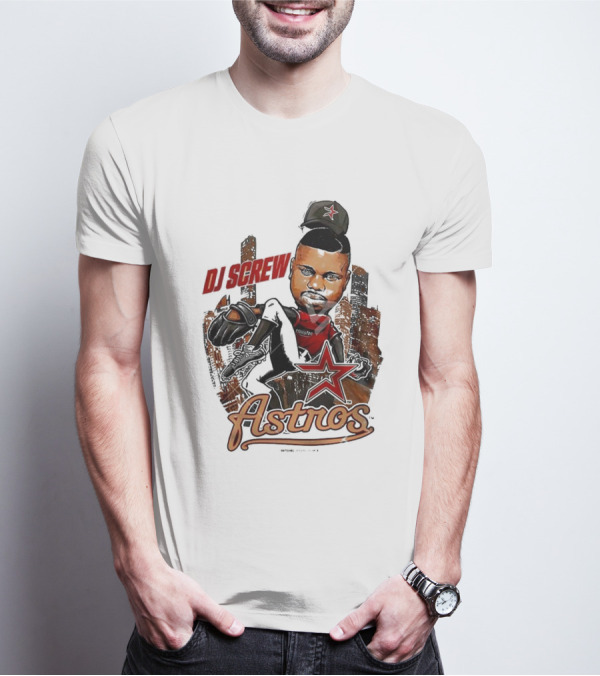 Houston Astros DJ Screw 2024 Baseball Merch T-Shirt