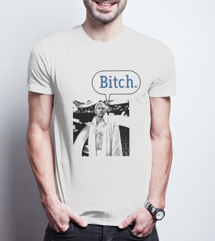 Kazuchika Okada Speech Bubble Bitch T-Shirt