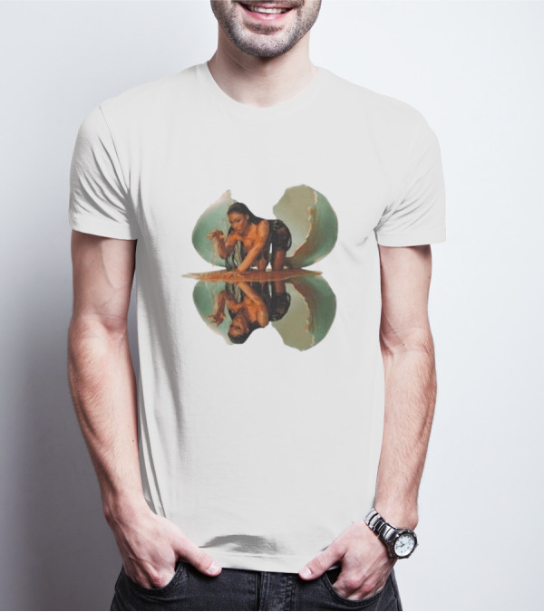 Megantheestallion Megan Sand Hatching Reflection Image T-Shirt