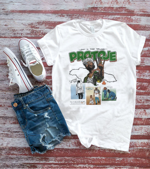 Protoje Lost In Time Trilogy Reggae Series Imagery And Covers T-Shirt
