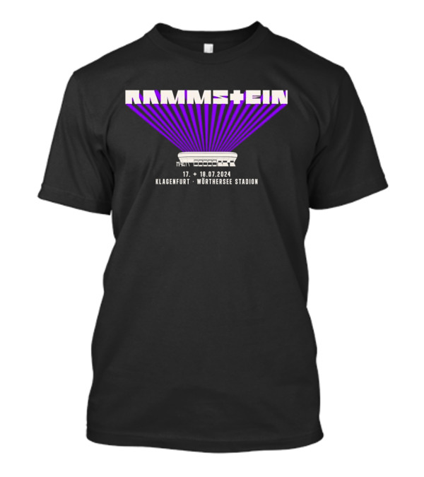 Rammstein Klagenfurt Wörthersee Stadion 17.+18.07.2024 T-Shirt