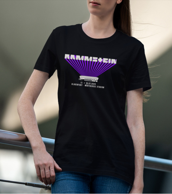 Rammstein Klagenfurt Wörthersee Stadion 17.+18.07.2024 T-Shirt