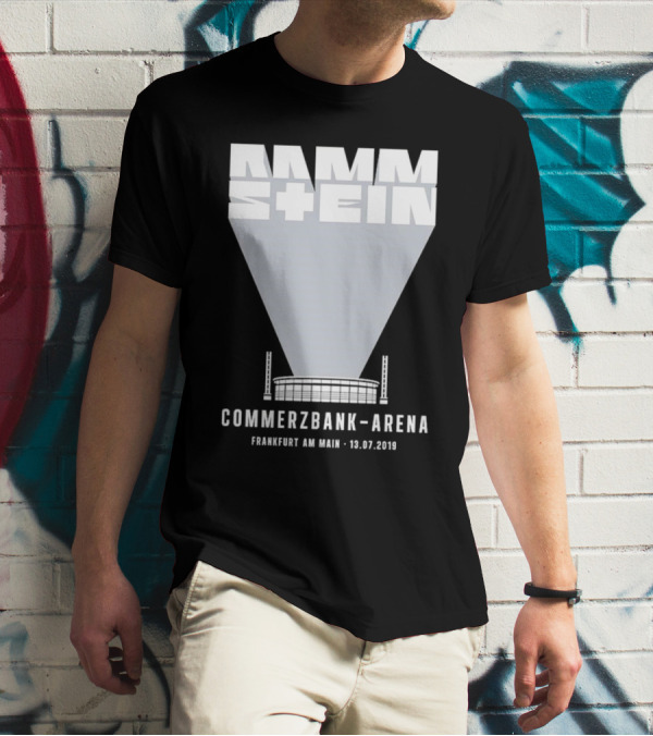 Rammstein Commerzbank-Arena Frankfurt Am Main 13.07.2019 Tour Concert Event T-Shirt