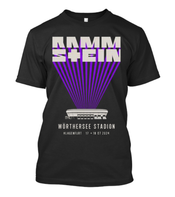 Rammstein Wörthersee Stadion Klagenfurt 17 18 07 2024 Europe Stadium Tour T-Shirt