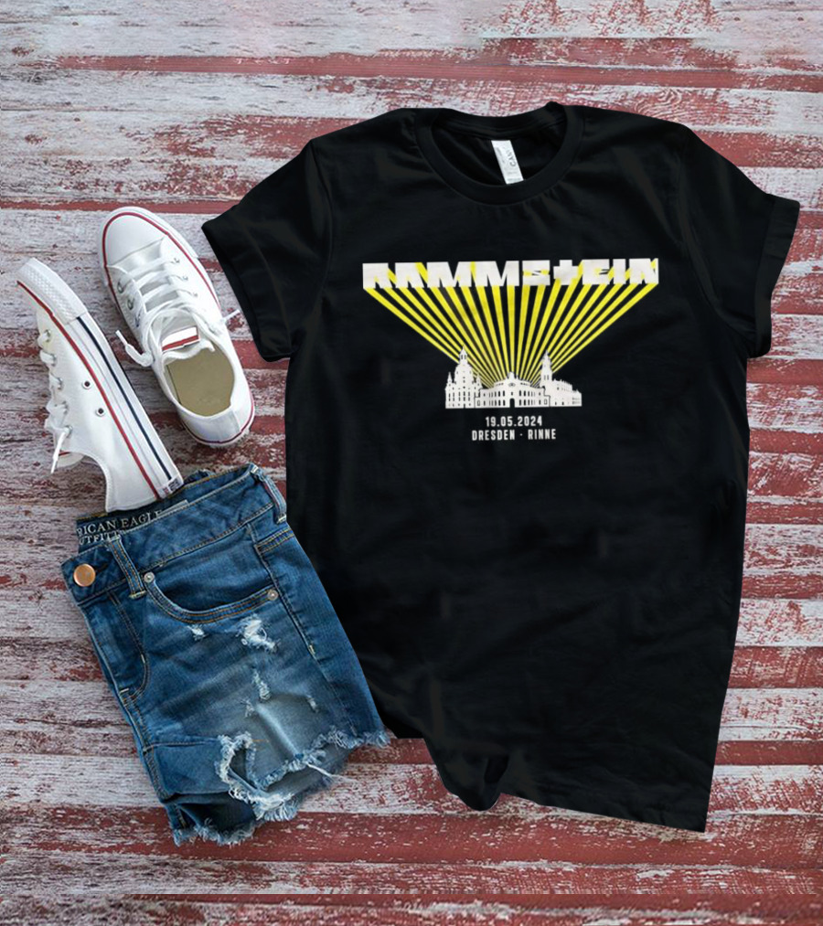 Rammstein 19-05-2024 Dresden Rinne New Show Added T-Shirt