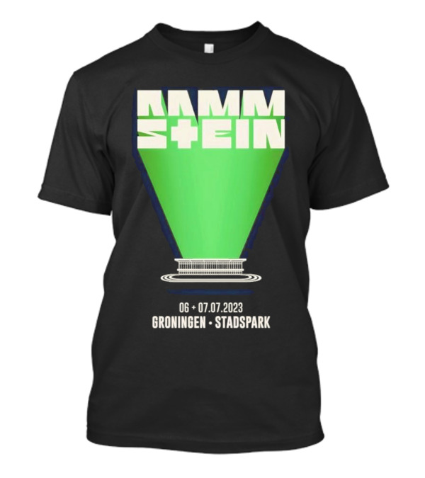 Rammstein Stadspark Groningen 06-07.07.2023 Concert Event T-Shirt