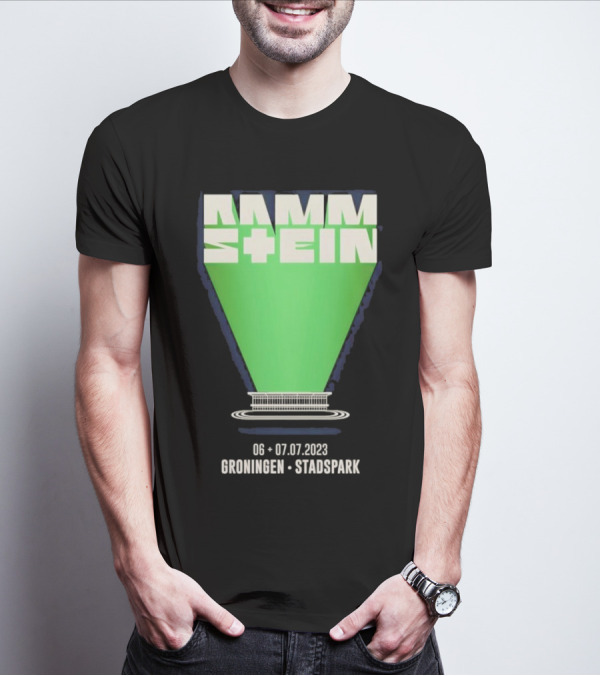 Rammstein Stadspark Groningen 06-07.07.2023 Concert Event T-Shirt