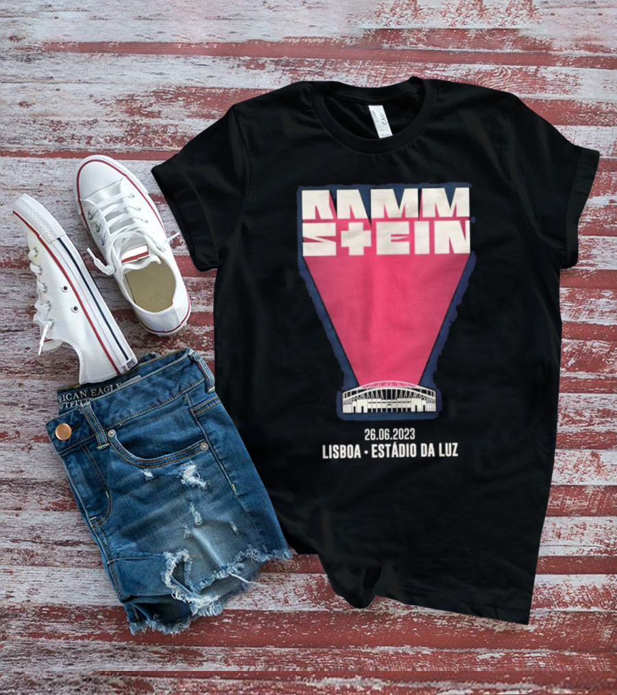 Rammstein 26.06.2023 Lisboa Estádio Da Luz T-Shirt