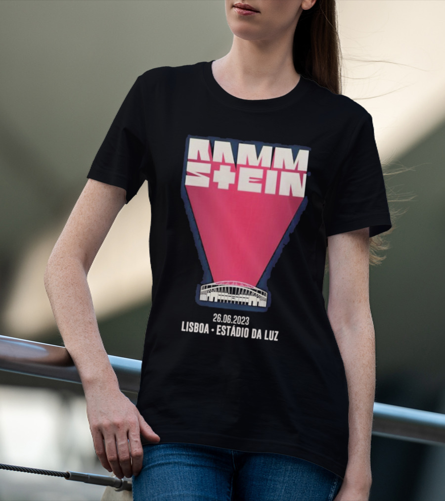 Rammstein 26.06.2023 Lisboa Estádio Da Luz T-Shirt