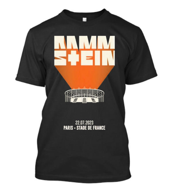 Rammstein Stade De France Paris 22.07.2023 Concert Tour T-Shirt