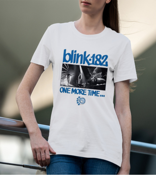 Blink-182 One More Time Concert Photo T-Shirt