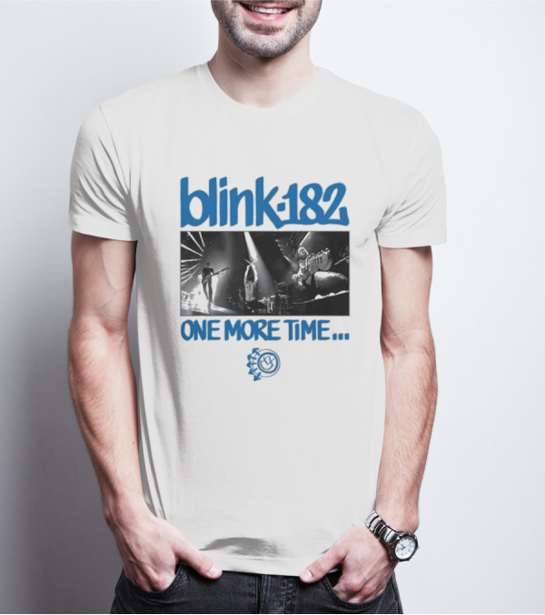 Blink-182 One More Time Concert Photo T-Shirt