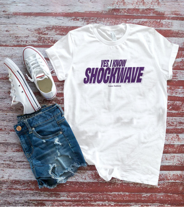 YES I KNOW SHOCKWAVE Connor Tomlinson Midweight T-Shirt