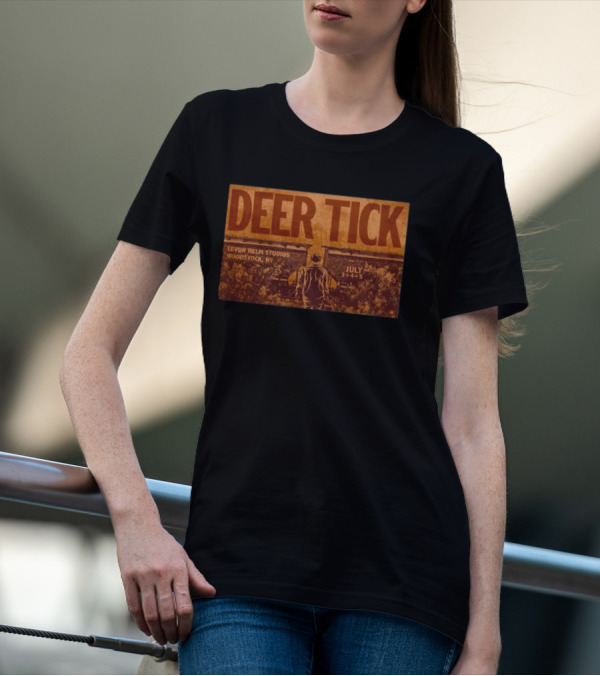 Deer Tick July 3-5 2024 Levon Helm Studios Woodstock NY Concert Event T-Shirt